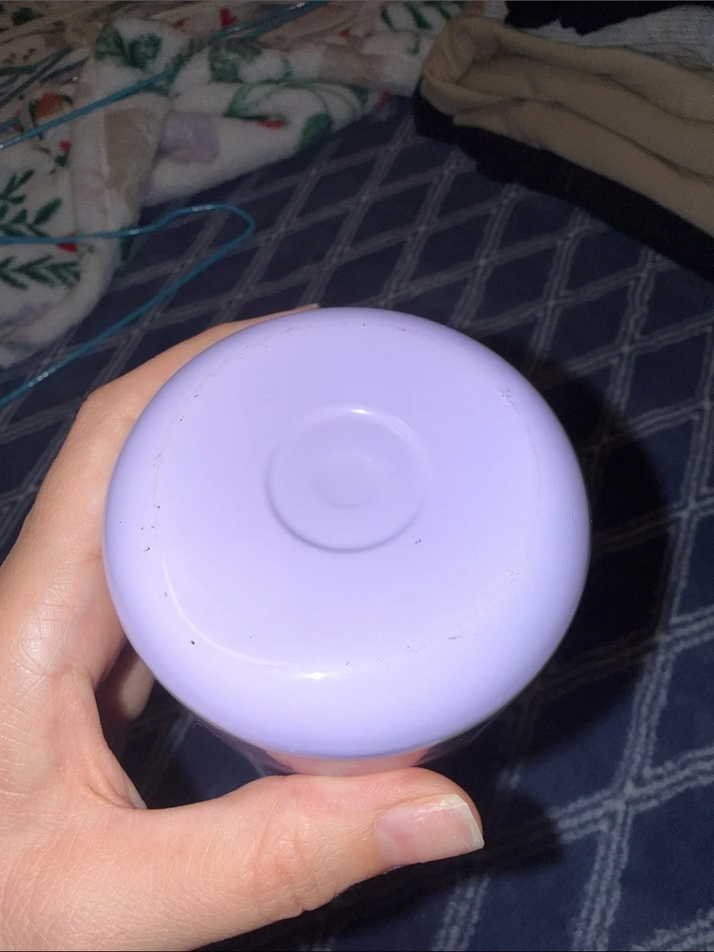 lululemon pastel lavender metal water bottle